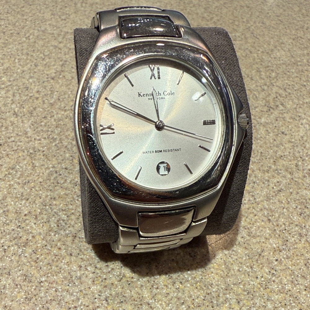 Kenneth Cole Silver Smartwatch